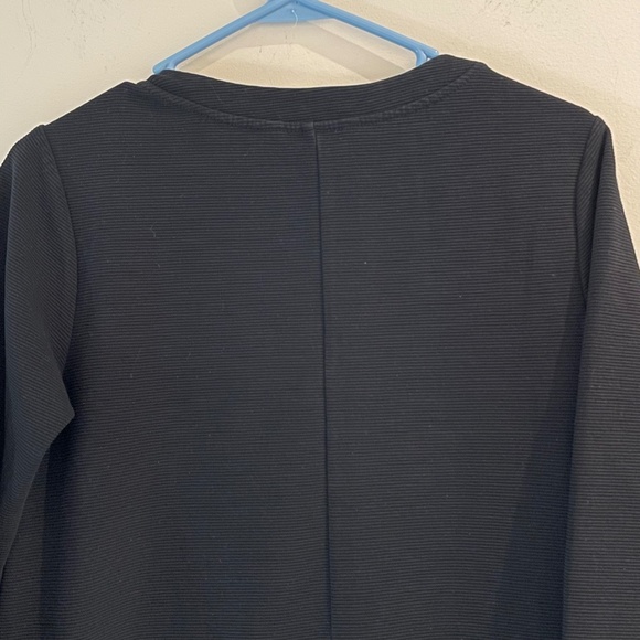 Boden Ottoman Ribbed Knit Sheath A-Line Black Workwear Dress size US 6R - Picture 7 of 14